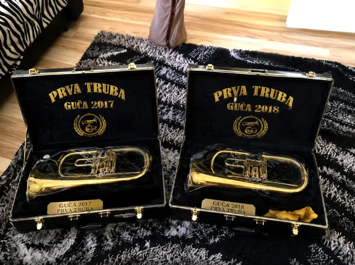 trubaci krstic prva truba Guča